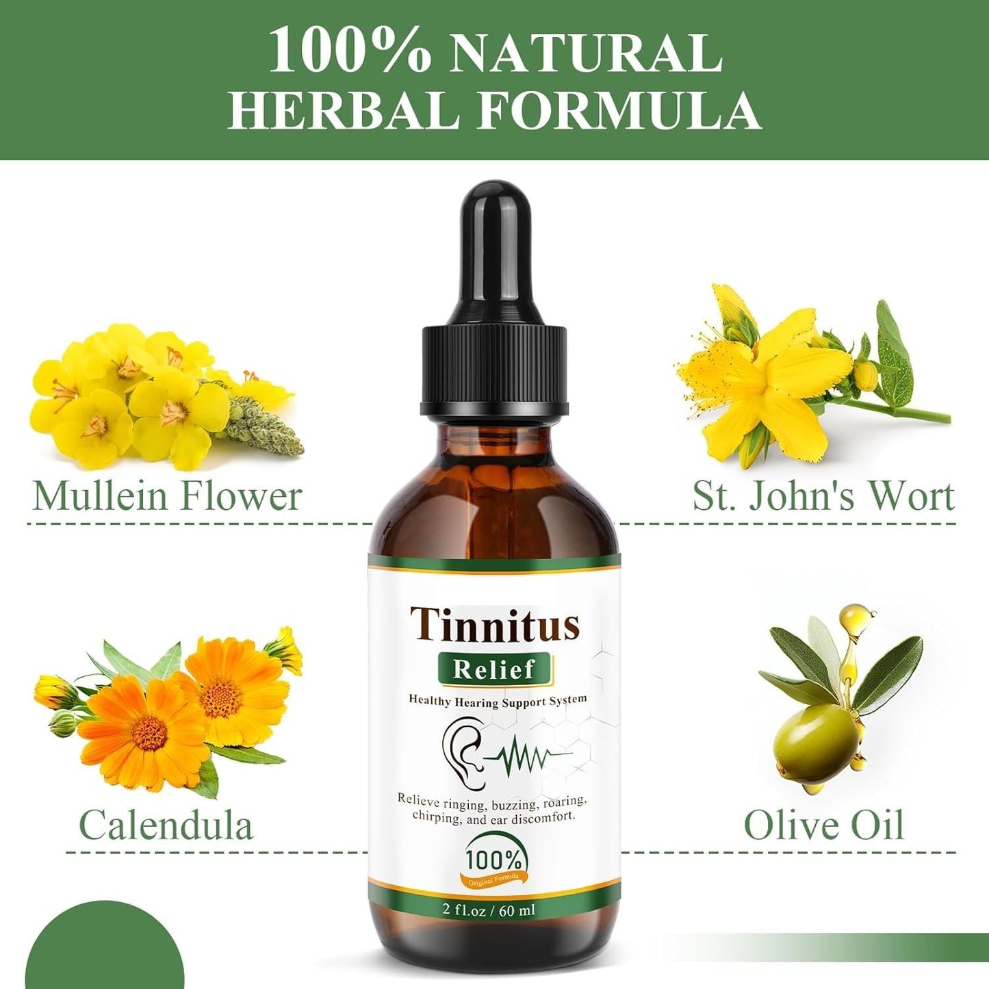 Tinnitus Relief Drops (کان کے تمام مسائل کا حل)