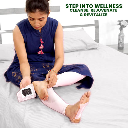Detox Foot Patches (Pack of 20+20) | Deep Cleansing Foot Patch | Stress Relief & Better Sleep