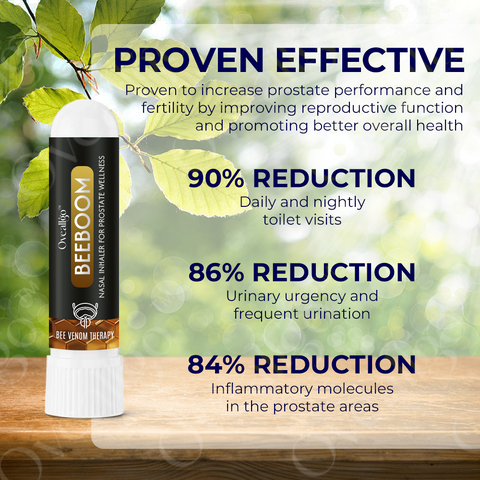 BEE BOOM Nasal Inhaler for Prostate Wellness
