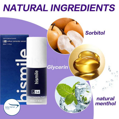 V34 Teeth Whitening Serum - (IMPORTED) Buy 1 Get 1 free